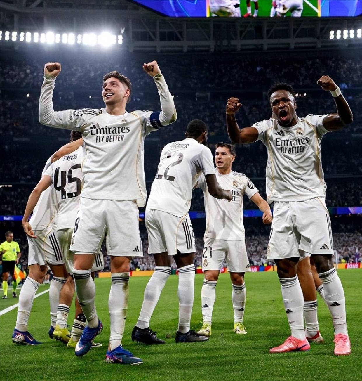 3-2！皇马上演大逆转，生擒马竞，巴尔韦德遭红牌罚下，引发争议